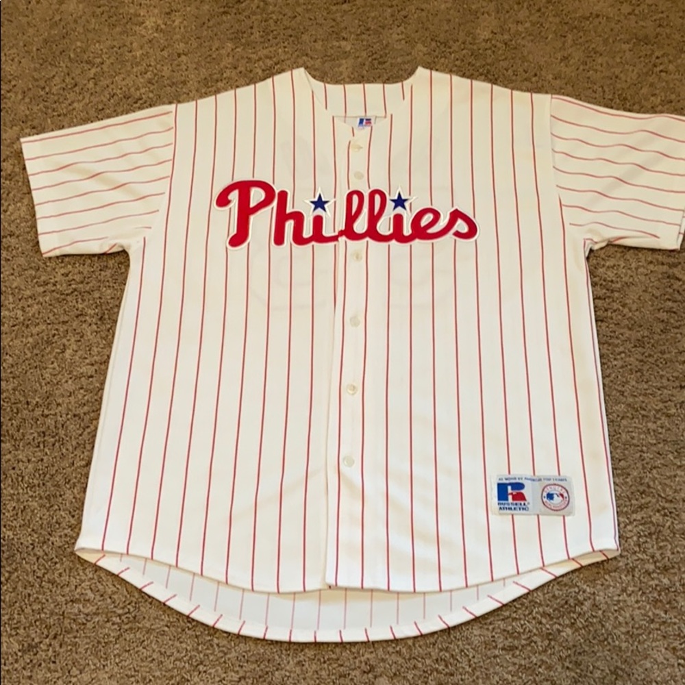 Bobby Abreu Phillies Russell Athletic Jersey
